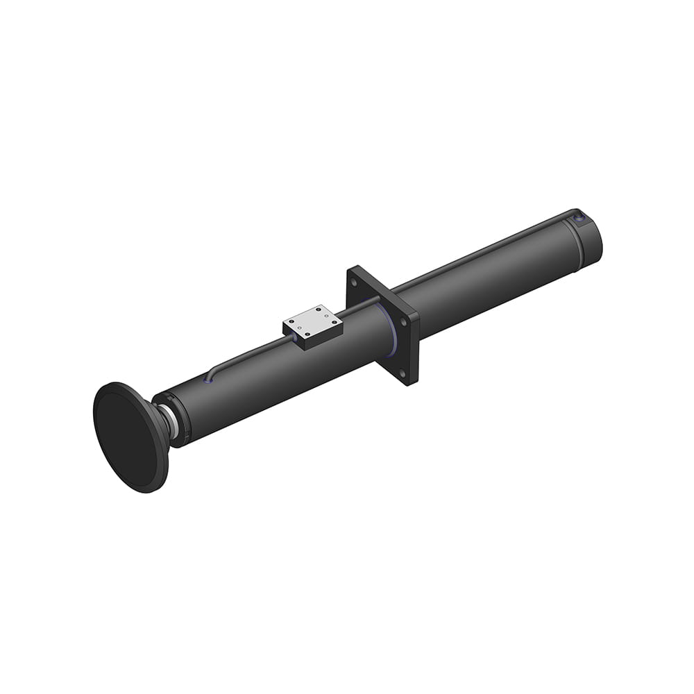 Sorcóir outrigger hiodrálach taobh-lódóra